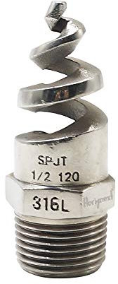 Horiznext NPT 3/4 Spiralbelüfter Rasen, Edelstahl 316 Schlauchsprühdüse, Zerstäuber, für Garten, Staubentfernung, Brandschutz, Gas- und Flüssigkeitskühlung, (1 Stück)
