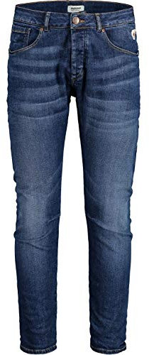 Maloja M Damphum. Jeans Blau - Stylische lässige Herren Streetwear Jeans, Größe W32 - L34 - Farbe Denim Blue