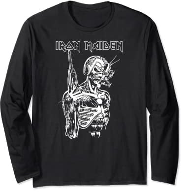 Iron Maiden - Somewhere in Time One Color Long Sleeve T-Shirt