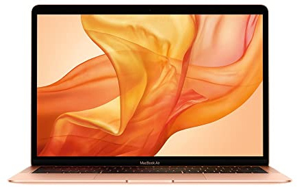 2022 Apple MacBook Air Retina with Intel 1.1 GHz Core i5 chip (13-inch, 8GB RAM, 256GB SSD Storage, Qwerty Italian) - Gold (Ricondizionato)