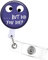 Ausweishalter, einziehbar, mit Ausweis-Clip für Krankenschwester, Namensschild, Karte, niedlich, witzig, aber did you die Nursing Doktor Lehrer Student Medical Work Office Alligator Clip ZJK373