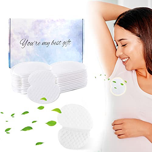 120 Stück Einweg Achselpads, Achsel Schweiß Pads, Unterarm Schwitzen Schutz, Achsel Schwitzen Pads Damen Herren, für Absorbierende Schweiß Deodorant (Fleischfarben)