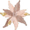 Briful 4 Stücke Weihnachtsstern Christbaumschmuck Kunstblumen Weihnachtsblumen Glitter Poinsettia Kunstzweig Weihnachtliche Dekoration Weihnachtsbaum Neujahr Ornamente