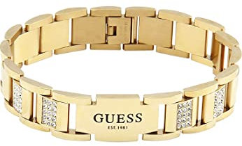 Guess Frontiers Armband, Einheitsgröße, Stahllegierung Kristall