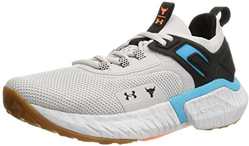 Under Armour Herren Project Rock 5 Sneaker, Graue Materie, 42.5 EU