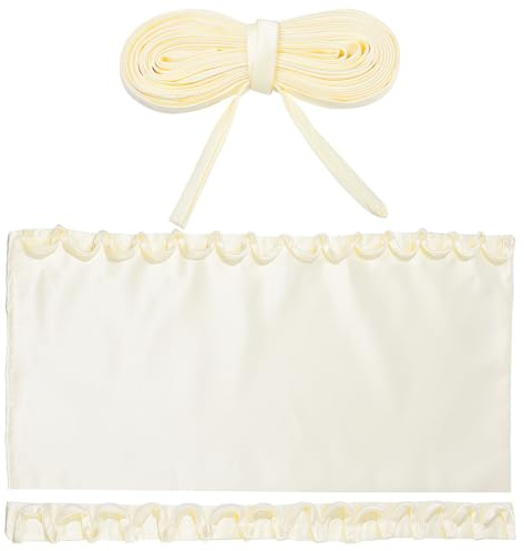 AHANDMAKER Hochzeitskleid Korsett Kit Reißverschluss Ersatz Verstellbare Passform Satin Korsett Rücken Kit Schnürung, Für Abendkleid (Champagner)