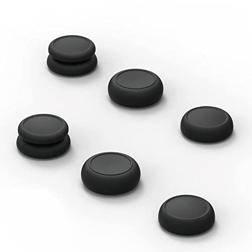 Générique Thumb Grip Set FPS CQC Joystick Cap Thumbstick Cover pour NS Switch / Lite et Switch OLED Controller (Black)