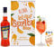 Herz & Heim® Frauen-Geschenkset ... ist auf Spritztour / mit 0,7l Aperol, gravierten Glas, Secco-Dose und Geschenkbox/mit Wunschtext & -name