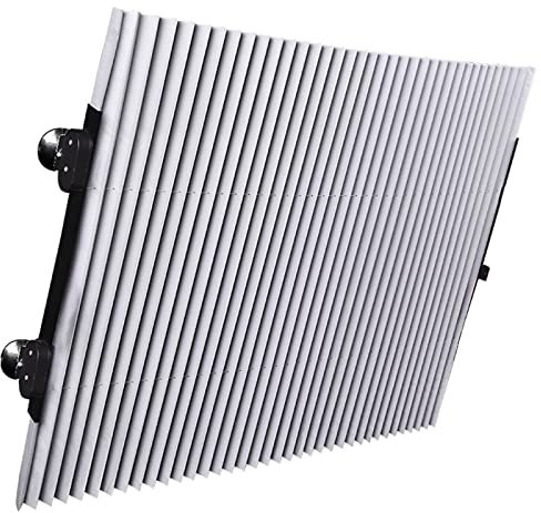 YHBZ Saugnäpfen Verdunkelungsvorhang,Plissee-Fensterrollos,Reflektierende Auto-Sonnenschutzrollos,Tragbarer Sichtschutz,Sonnenschutz Isolierung Temporäre Jalousien,W70*H140CM