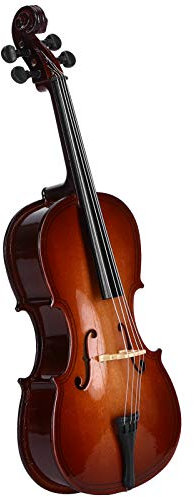 Holz Cello Modell, Exquisites Miniatur Cello mit Ständer, Exquisites und Zartes Mini Cello Modell, für Geschenke, Ornamente, Heimdekoration