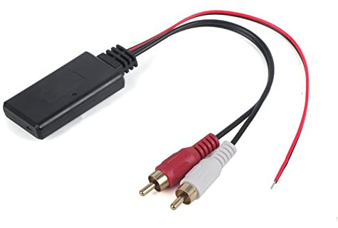 Módulo Receptor AUX Bluetooth-Adaptador Bluetooth, 2 AUX-IN Adaptador, AUX Audio 2 Cable Auxiliar Conector de Radio para Automóvil para Audio para Automóvil
