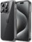 JETech Case for iPhone 15 Pro Max 6.7-Inch, Non-Yellowing Shockproof Phone Bumper Cover, Anti-Scratch Clear Back (Black)