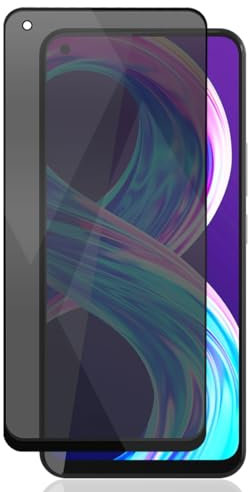 Zerrshoo Protector Pantalla para Realme 8/8 Pro 4G, Realme 8/8 Pro 4G Cristal Vidrio Templado Antiespia 1 Piezas, 9H Vidrio, Privacidad Protector Cristal para Realme 8/8 Pro 4G Templado Pantalla