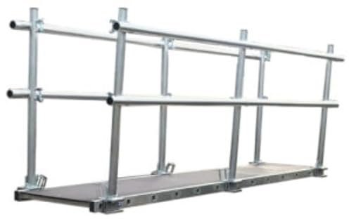 Henry’s Staging Boards Kit (KIT-450D) 3.0m with Double Side Handrail - 450mm Wide Staging Board