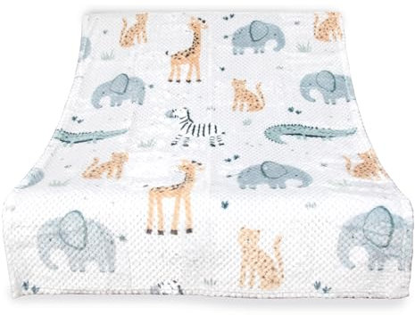 Kuscheldecke Kinder Fleecedecke Kuschelig Warm Plüsch Babydecke Mädchen Jungs 85x120cm mit versch. Variationen für Kinderbett Sofadecke Couchdecke