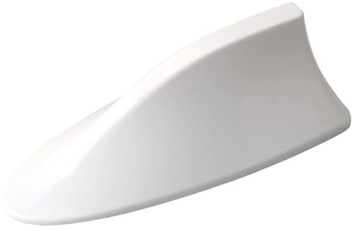 VXXTYB Antenne D'aileron de Requin,pour Peugeot 307,Antenne de Voiture avec AM FM Radio Signal Base étanche,C(White)