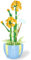 GYHWOFUL Ramo de plantas juguete de construcción, bloques de construcción de flores de crisantemo, bloques de construcción bonsái, decoración del hogar, decoración de habitaciones, regalo para mujeres