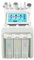 KANBCNG Wasserstoff-Sauerstoff-Gesichtsbehandlungsgerät, 6-in-1 Aquafacialgerät Einstellbares Hydrafacial Gerät Small Bubble Jet Skin Scrubbing Machine in Schönheitsstudios, Haut-Management-Zentren