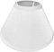 BEST&FREE X1 O X2 Pantalla Lampara Mesa De Noche 20Cm. Tulipas Para Lamparas Decorativas. Pantalla Lampara Techo Fácil De Poner. Pantallas Lamparas Bonitas. (1, Blanca)