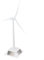Solar-Windmühlen-Modell, Solar-Windmühle, Windkraft-Erzeugung, DIY-Modell, Desktop-Dekoration, Handwerk für Kinder, Bildung