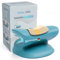 Orthorelife® Nackenstrecker – Ergonomischer Nackendehner für Haltung & Entspannung | Lindert Nacken- & Schulterschmerzen in 10 Min. | Hochdichter Memory-Schaum. (Blau)