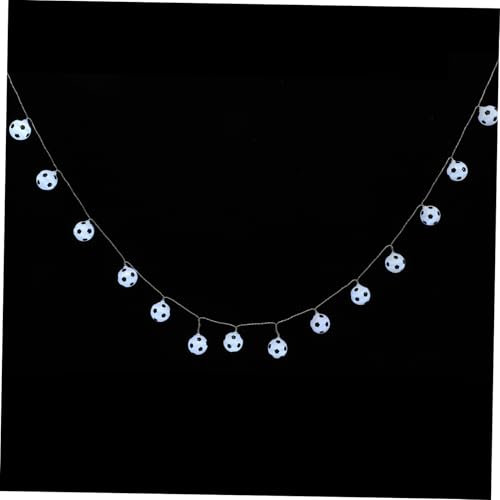 Garneck Fußball Lichterkette Mit Leds Für Indoor Und Outdoor Dekorative Schnur Für Garten Schlafzimmer Partys Und Camping Für Fußball-themen Und Strandfeiern