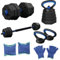 Hanteln Verstellbar 4-in-1 10/20/30/40KG – Umweltfreundliches Set als Langhantel, Kettlebell, Liegestützgriffe – Für Heimtraining Männer & Frauen (20, Kilogramm)