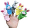 Marionetten aus - Niedliche Tierfiguren Set, Plüschtiere für Kinder zum Geschichten erzählen | Unterhaltung für Reisen und Lernen Vorschule, Spielzeugfiguren für