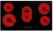 KKT KOLBE Plaque de cuisson en céramique 90 cm | Autonome | 8,7 kW | 5 zones | 9 niveaux de puissance | Zone de cuisson | Triple zone | Sans bord | Minuterie | Indicateur de chaleur résiduelle |