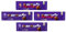 Dairy Milk Classic and Fruit & Nut Varieties Chocolate 300g x 4 Pack Bundle, Milk chocolate