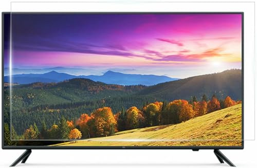 HPTHLY 60 Inches Tv Screen Protector Anti Luz Azul, Anti-Reflex Film Antirrefle Light Filter Eight Fatigue Relieves, Adapts To Lcd, Hdtv, Monitors (Matte-60In(1327X749) Mm)