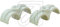 Wiska 100er Pack Nagel-Doppelschelle 7-11 903826 (60886)