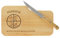 LASERHELD | Brotzeitbrett Holz mit Gravur “Feuerwehr” & Messer | 26 x 15 cm | Frühstücksbrettchen Holz Schneidebrett Jausenbrett | Geschenk für Feuerwehrleute zum Vatertag Feuerwehr