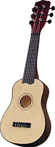 VEDES Großhandel GmbH - Ware Boogie Bee Holzgitarre mit 6 Saiten, 55 cm