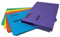 Eastlight Document Wallet (Pack 10) Assorted Colours 100% Recycled Paper 275gsm Manilla