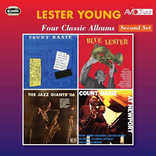 Four Classic Albums (Count Basie Kansas City Seven & Lester Young Quartet / Blue Lester / The Jazz Giants 56 / Count Basie At Newport)