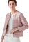 Piumino Leggero Donna Giacca Piumino Invernale Donna Corto Piumini Leggeri Donna Corti Giubbotti Invernali Cappotto Piumino Imbottito Trapuntato Donna Taglie Forti Giacche Piumino Imbottiti Rosa M