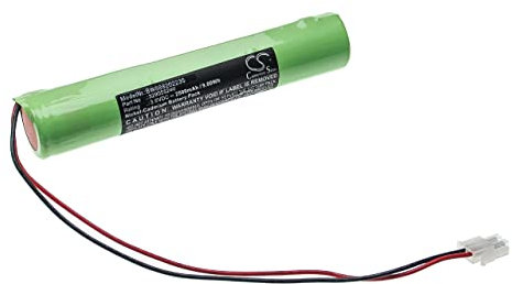 vhbw Akku kompatibel mit Baes OVA TD210331 Fluchtweg, Notfallbeleuchtung (2500mAh, 3,6V, NiCd)