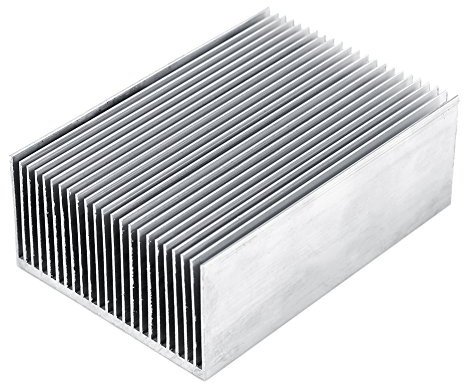 Tyenaza Dissipatore di Calore in Alluminio, 100 x 69 x 36 MM Raffreddamento del Dissipatore di Calore per Dispositivi a Semiconduttore a Transistor a Transistor IC ad alta Potenza