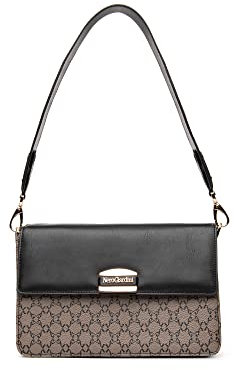 Nero Giardini I141014D Pochette in pelle con tracolla con chiusura con clip