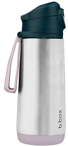 b.box Isolierte Schnabel Wasser Trinkflasche für Kinder | Kippen und Trinken | Hält Getränke bis zu 15 h Kalt und 8 h Warm | 500 ml