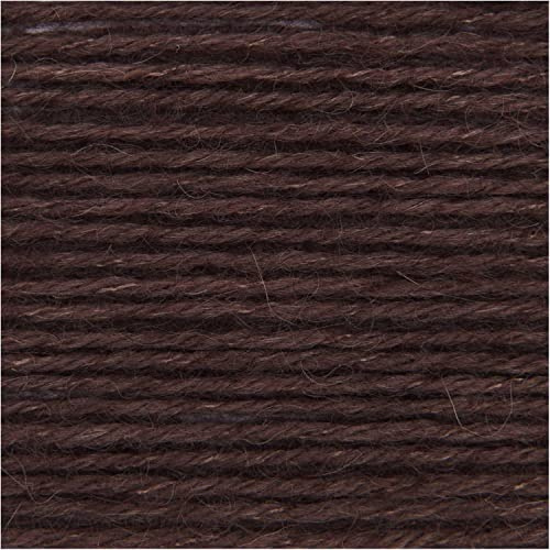 RICO LUXURY CRAZY COMPOSITION ARAN 10 SCHOKOLADE