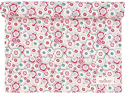 GreenGate Selma Tischläufer Pale pink 140 x 45 cm
