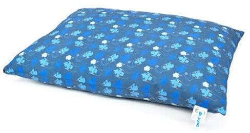 Duvoplus Smurfs Les Schlümpfe Kissen mit Reißverschluss, 100 x 70 x 14 cm