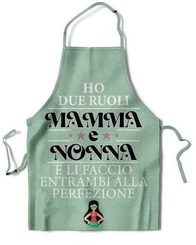 KAÏDENSÏ Idea Regalo Festa della Mamma Originale - Grembiule alla Mamma Migliore del Mondo - Grembiule Cucina Mamma - Idee Regali Divertenti Mamma Figlia Figlio