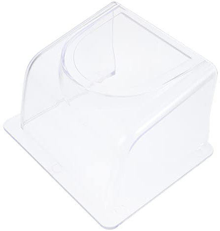 Parliky Regenschutz Video-türklingel Haustürklingel Zugangskontrollmaschinenschutz wasserdichte Klingelabdeckung Klingelschutz Anwesenheitsmaschine A13 Material Plastik