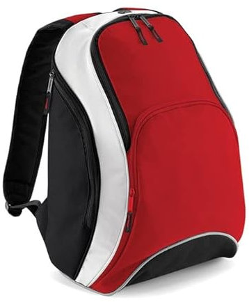 COOZO Teambekleidung Rucksack - Klassisches Rot/Schwarz/Weiss - Einheitsgröße
