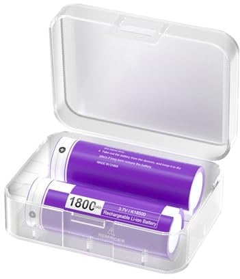 18500 Akku,1800mah,2 Pack