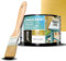 JOVIRA PINTURAS Pintura Tiza - Chalk Paint al Agua Mate + Pincel especial para madera. Renueva tus muebles con creatividad. (375 Mililitros, Oro + Pincel)