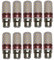 KARFRI Niederspannungs-B22-LED-Glühbirne, 12 V, 24 V, 10 W, Maisbirnenlicht, 2835SMD, 60 LEDs, AC/DC, 12–40 V, for Wohnmobil, Wohnmobil, Marine, Solarstrom-Licht und netzunabhängig, 10er-Pack (Color